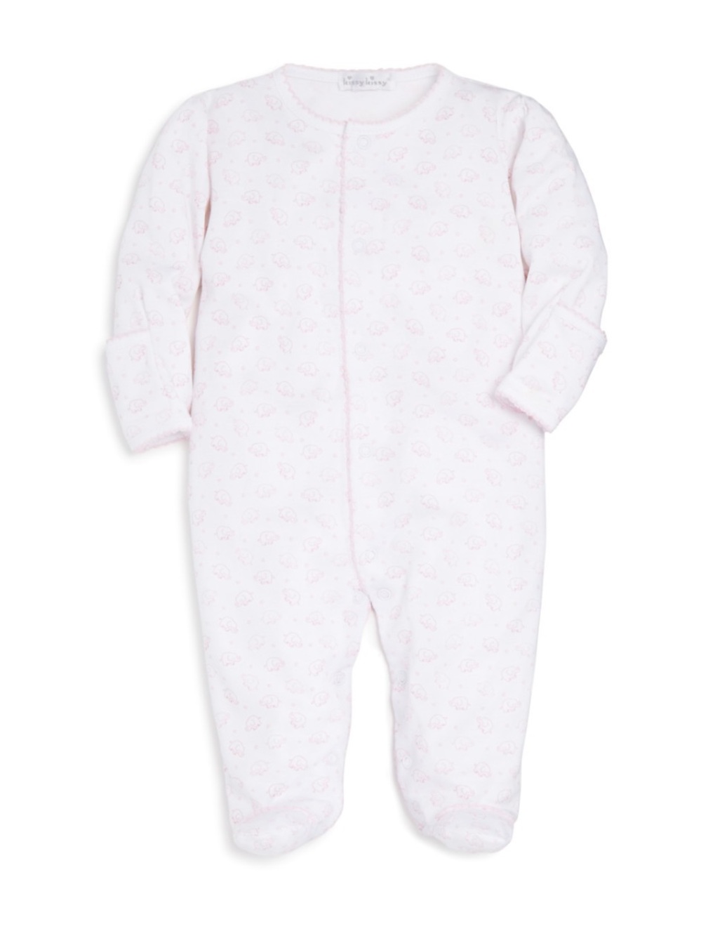 Kissy Kissy Soft Pink Infant Footie NB